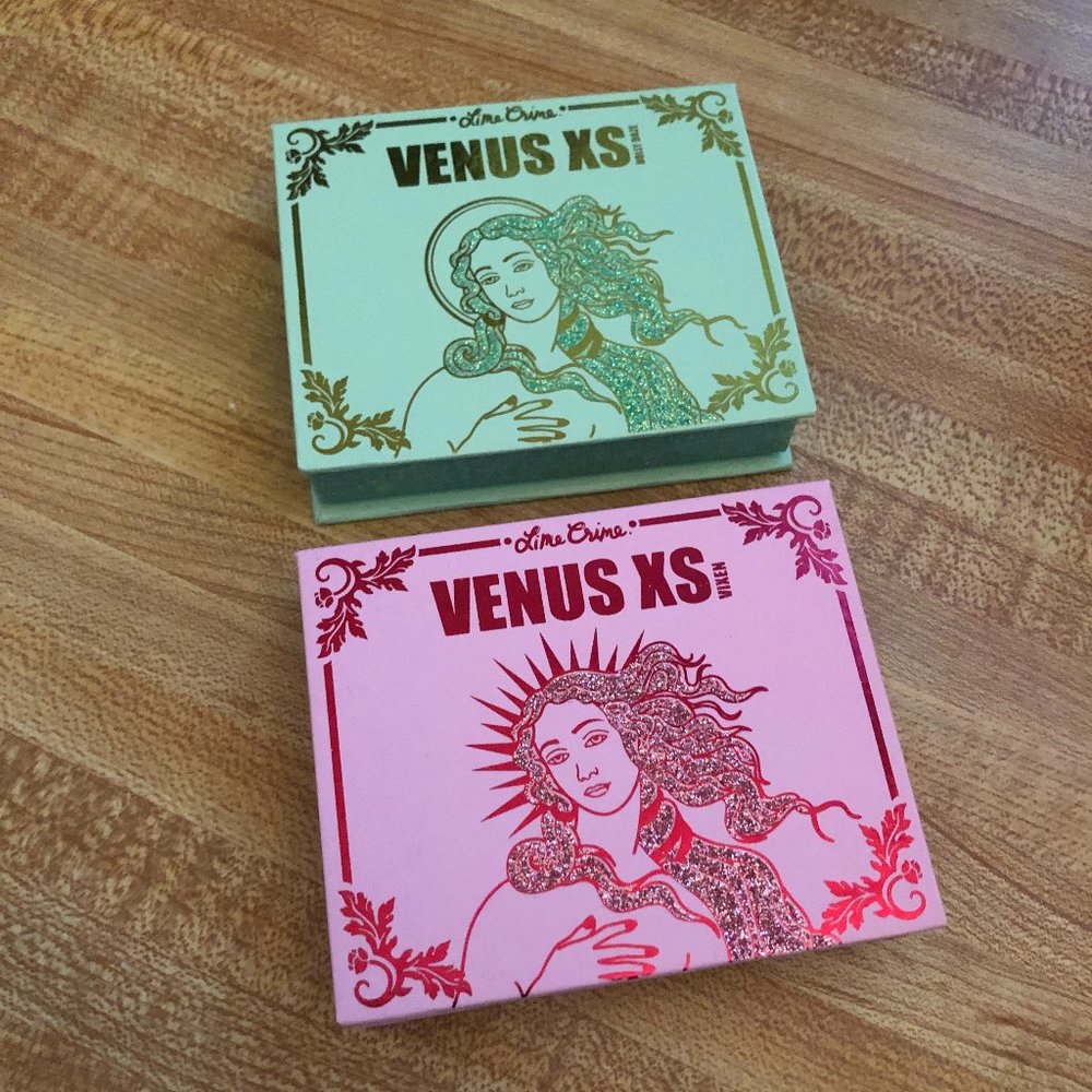 LIME CRIME VENUS XS PALETTES!